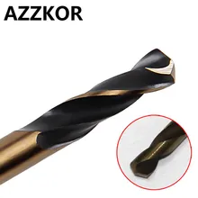 Двустворчатый нержавеющий сверлильный высокоскоростной стальной специальный шлифовальный электрический резак AZZKOR 3,2 мм/4,2 мм/5,2 винтовое сверло 1 шт