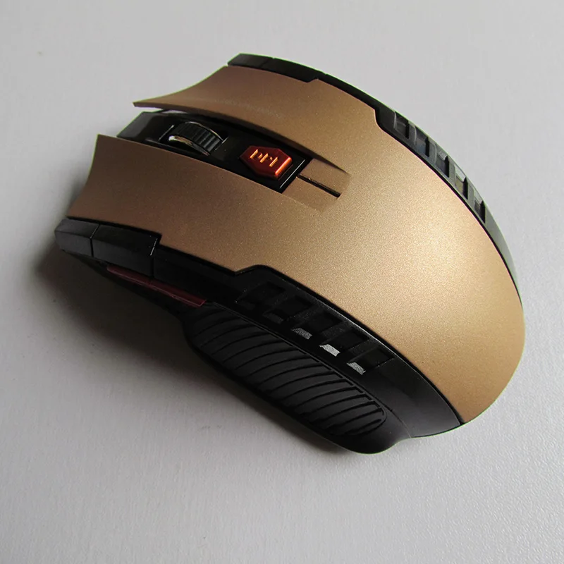 2,4 ГГц Беспроводная оптическая мышь геймер новая игра беспроводные мыши с usb-приемником Mause для ПК Игровые ноутбуки