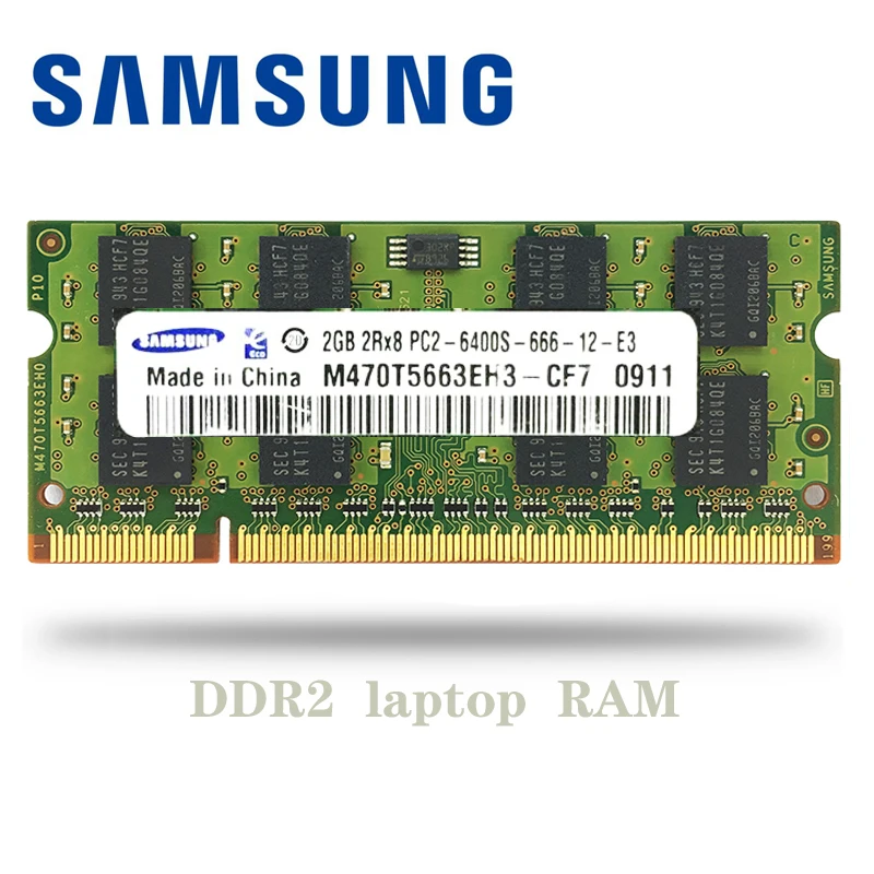 Samsung NB 1 Гб 2 ГБ 4 ГБ PC2 DDR2 667 МГц 800 5300s 6400s лэптоп ноутбук память Оперативная память 1Г 2Г сети 4g SO-DIMM 667 800 МГц