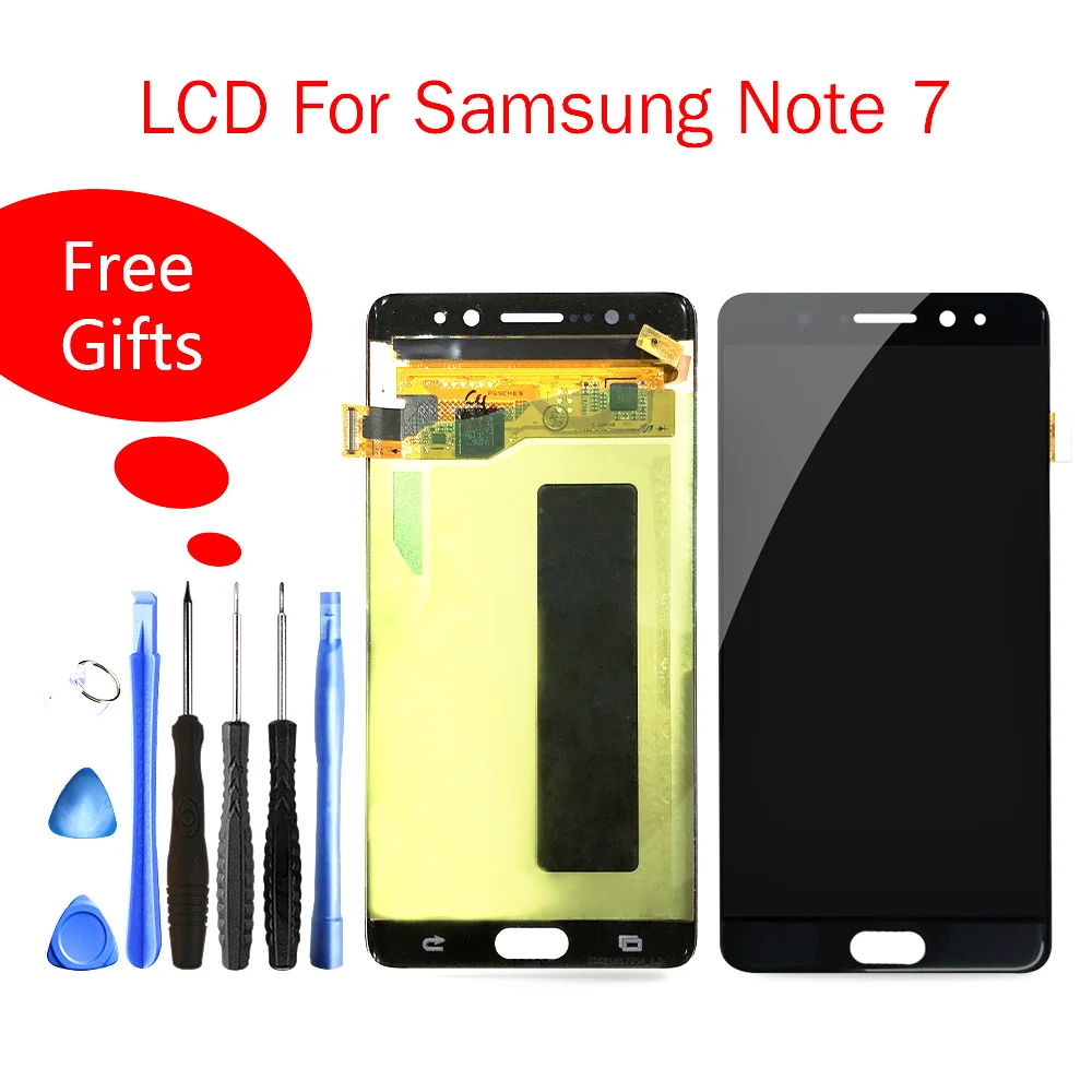 

Quality Lcds For Samsung Galaxy Note 7 Lcd Touch Screen Display Digitizer Assembly For Sumsung Note 7 Lcd