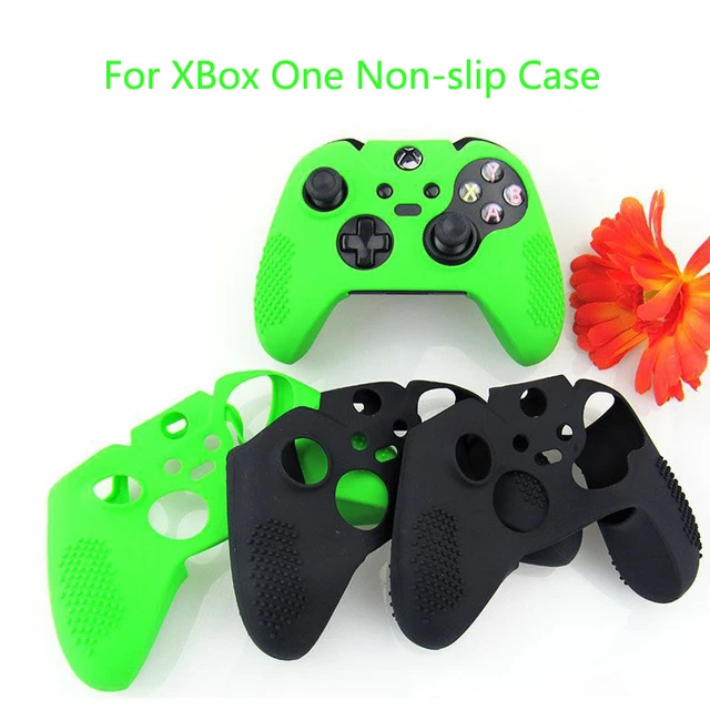 Cheap Gen Game 2 in 1 for Microsoft Xbox One S Slim Controller Silicone Gel Rubber Skin Case Joystick Grips Analog Stick Caps