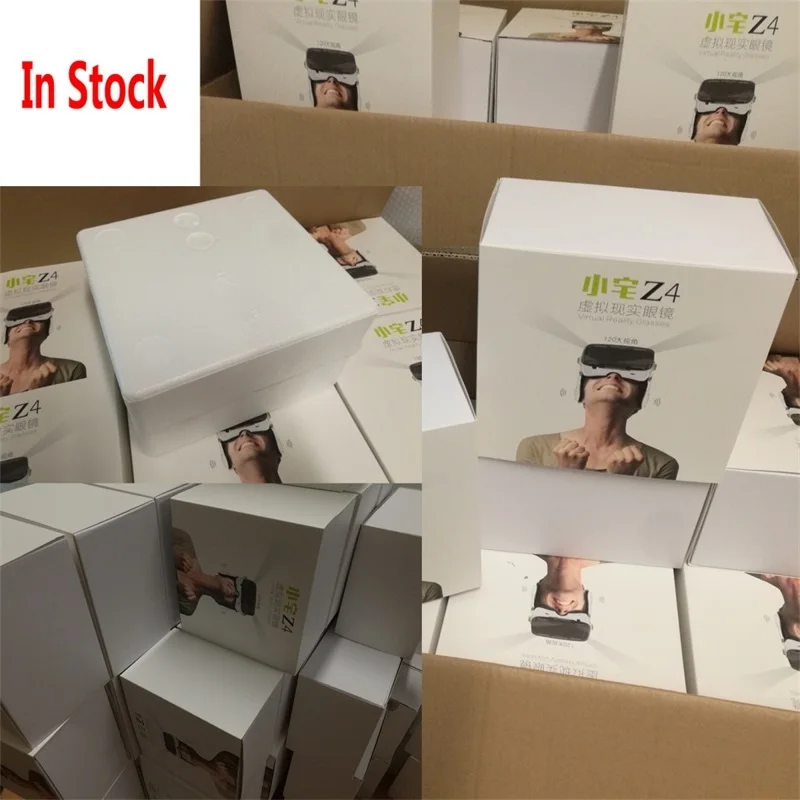 Лидер продаж 2016 года Google Cardboard bobovr Z4 VR 360 градусов 3D просмотра захватывающий опыт 4