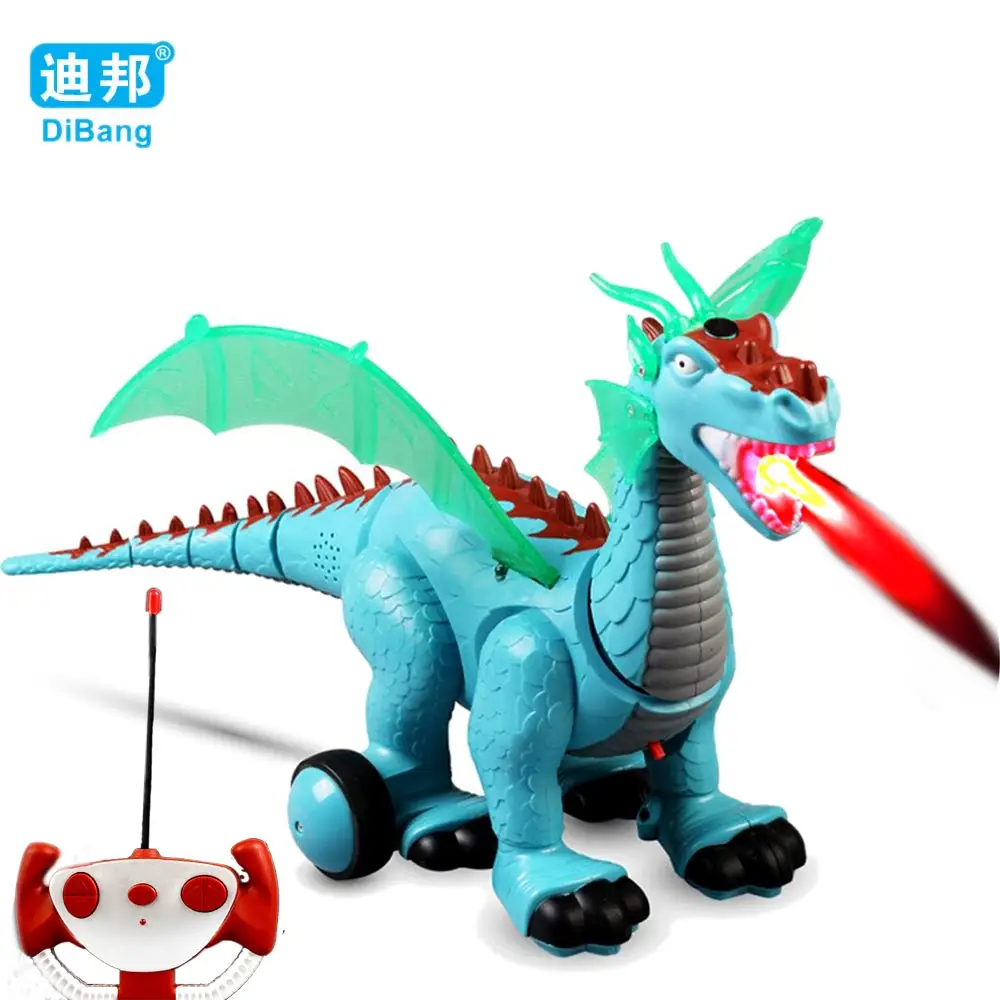 2017 New Electronic Dinosaur Roaring Walking RC Toys Electronic Pet Robot Dinosaur Toy Kids Birthday Gift
