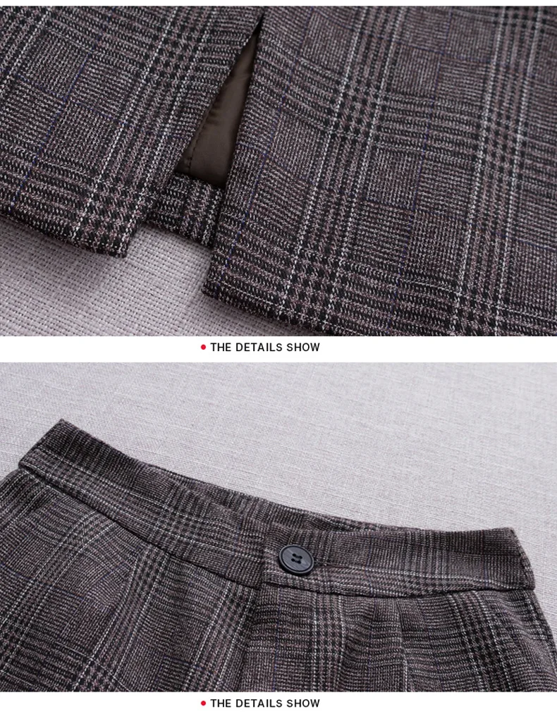 Rétro 2 Automne Deux Femelle Petit Broderie 2 De Mode Décontracté Sauvage Nouvelle Et Mince Pantalon pièce 2018 Veston Femmes Ensemble D'hiver 1 d71q0OxwE1
