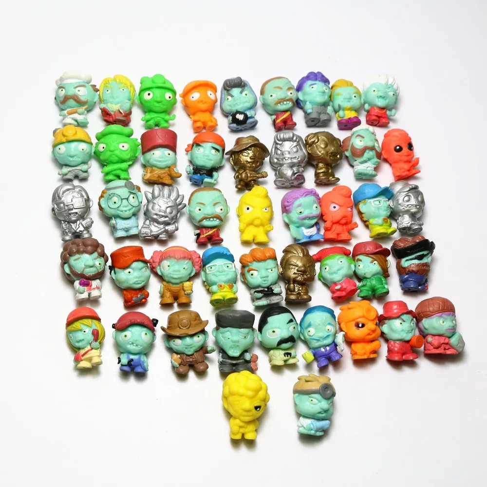 30 40 Style New Popular Game Zombies Peashooter Action Figure Model