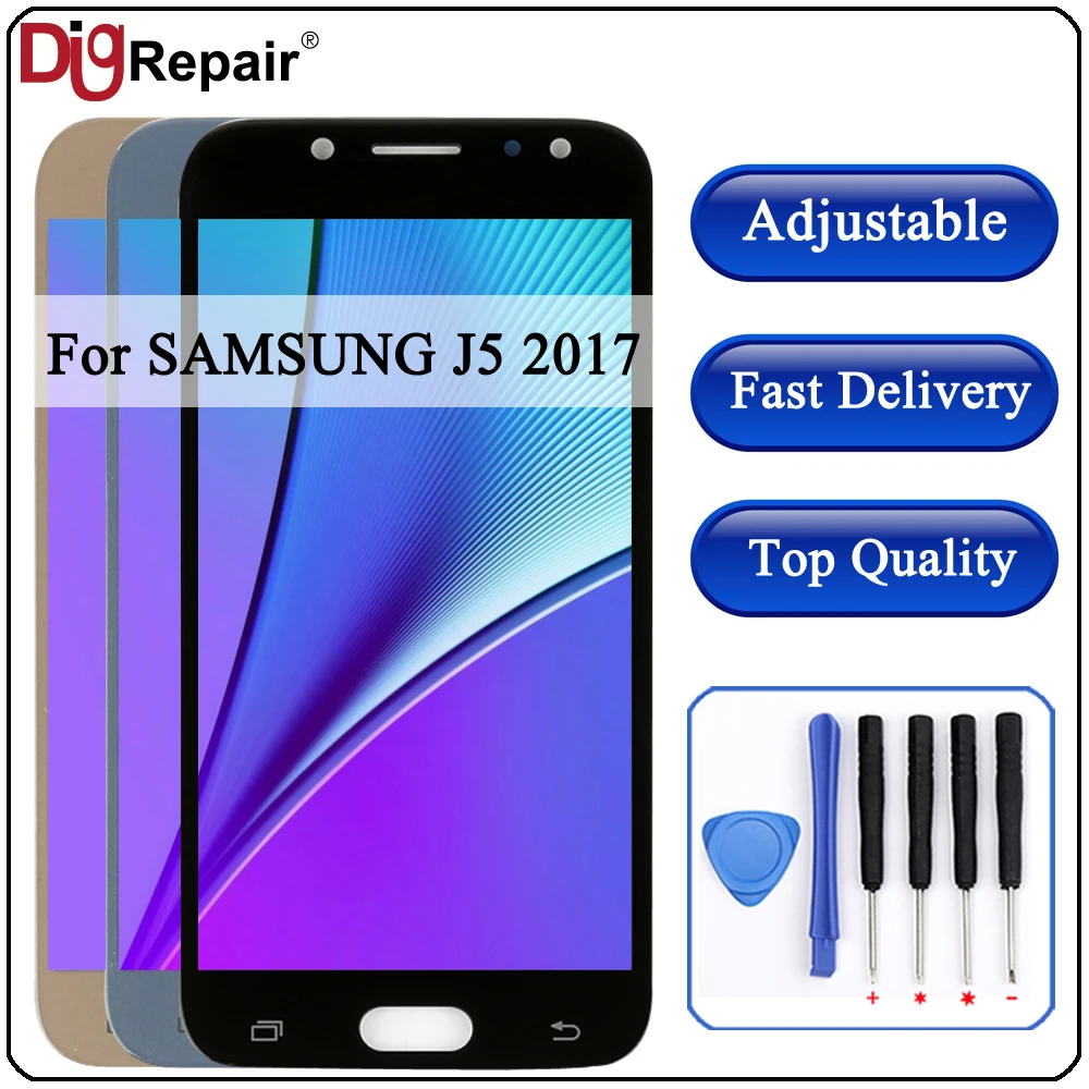 

J530F LCD For SAMSUNG GALAXY j5 2017 J530 J530F SM-J530F J5 Pro 2017 LCD Display touch Screen Digitizer for Samsung j5 2017 lcd