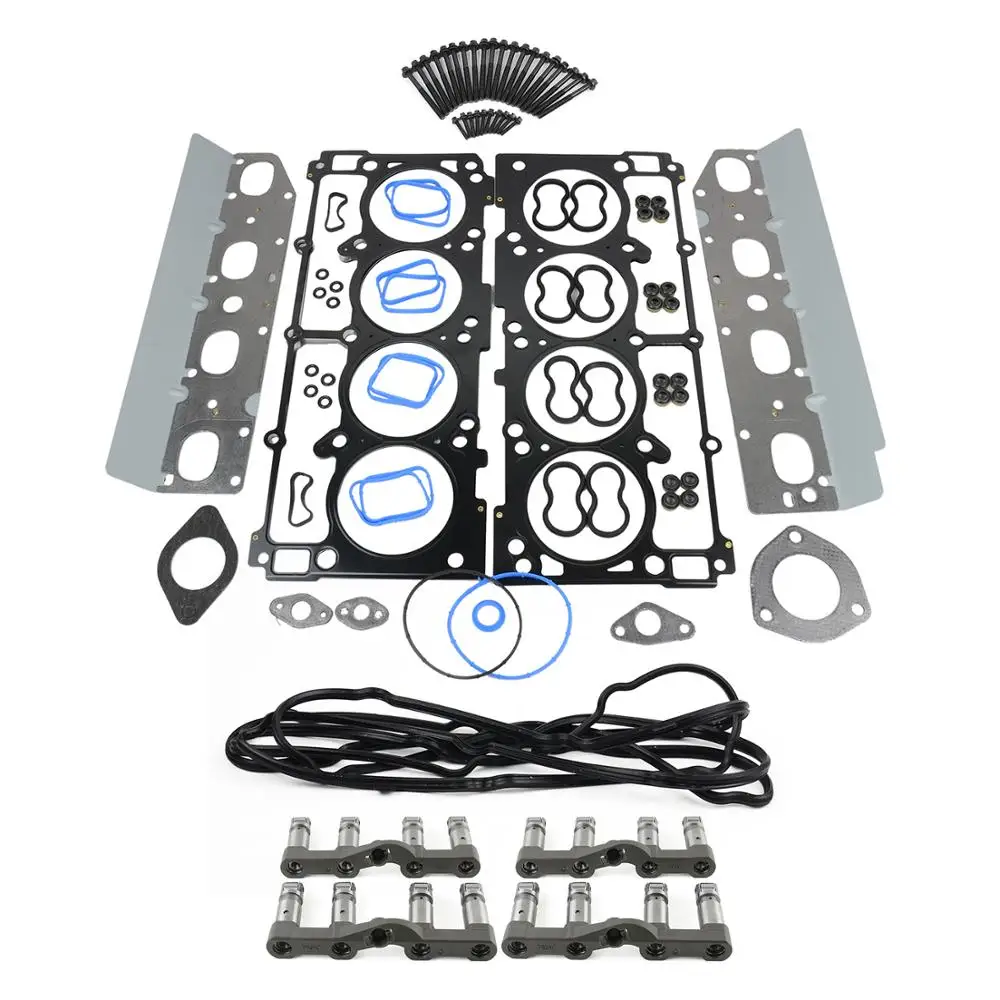 set Of 4 With Bridge 5.7L 6.1L Jeep Dodge Hemi Front MDS Roller Lifters