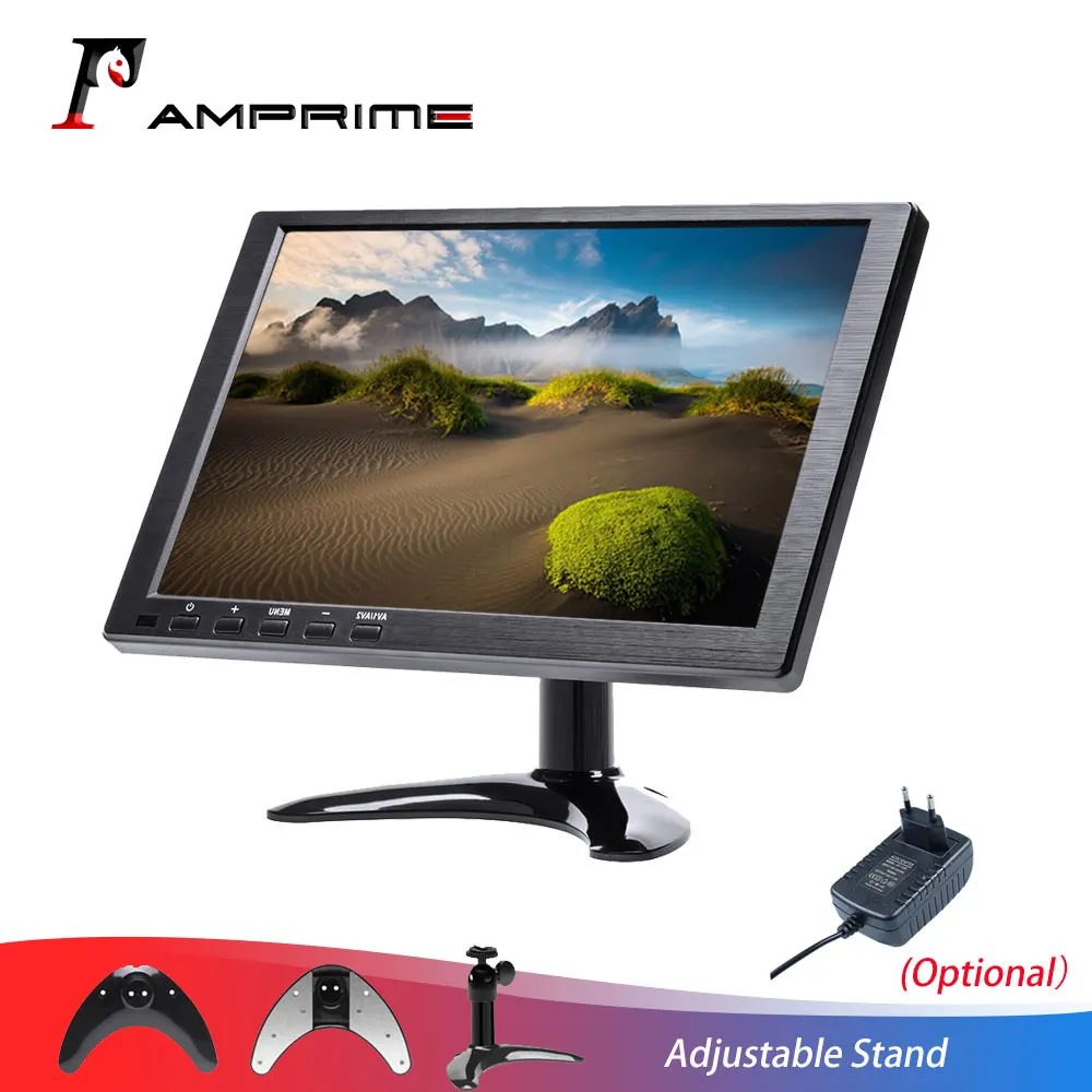 AMPrime 10 1 &quotАвтомобильный подголовник монитор TFT цифровой экран HDMI/VGA/AV/USB/SD тонкий UV