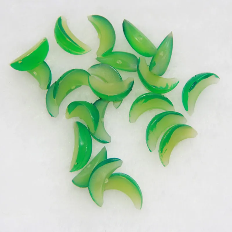 

100PCS/LOT DIY accessories simulation food / fruit Hami Melon Slice PVC plastic crafts home decoration parts gifts #DIY015