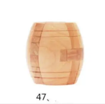 № 28 48 новые деревянные игрушки классические IQ 3D переплетенные зазубрки