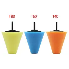 Polishing Sponges Pad Cleaning Car Tyres Wheel Bosses Polishing Machine Cone-shape Wheel Hubs Polisher Disk Auto Maintain