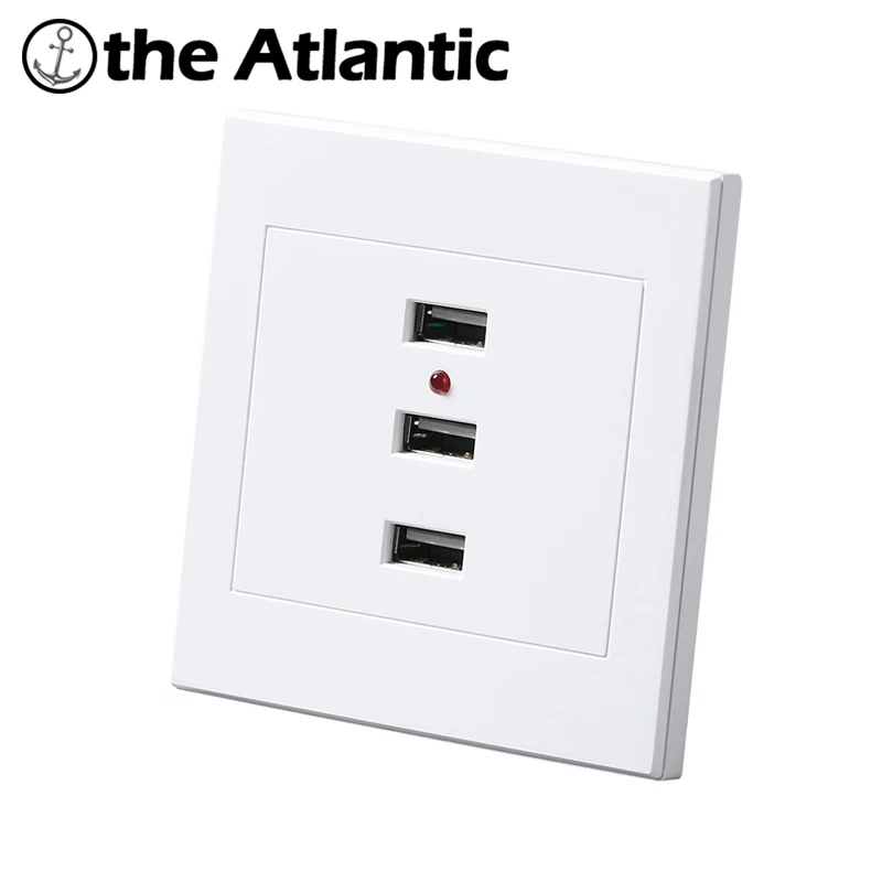 

2017 New Arrival 3-PORT quick charger home use wall socket Power Usb Electrical