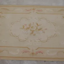 3'x5' Aubusson ковры ручной работы шерстяные ковры потертые шикарные коврики для спальни ковры специальное предложение