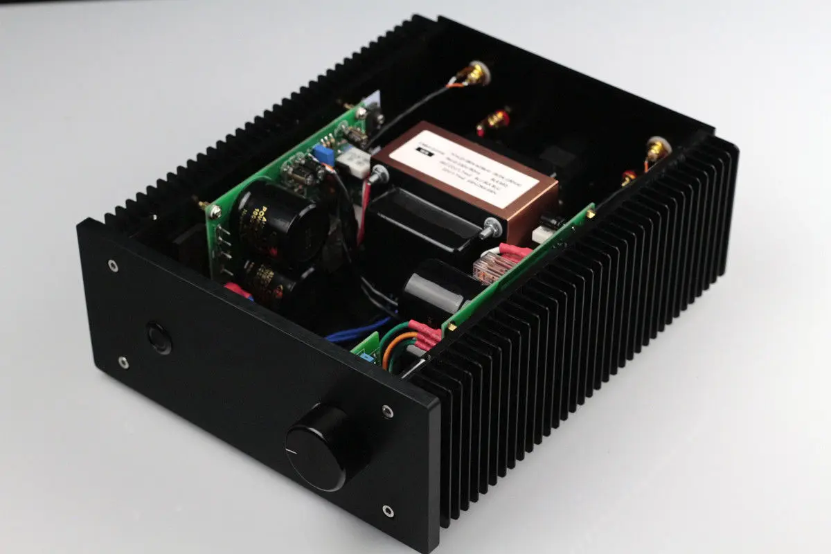 ZEROZONE Finished X one Stereo Class AB MOS desktop Power amplifier 30W