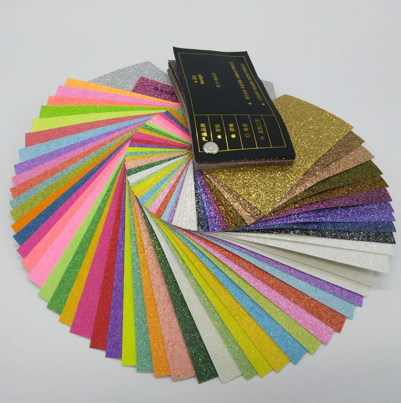 

ONE TO FOUR New Glitter Paper Sample Leaflet