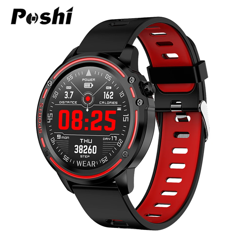 L8 Men Women Smart Watch ECG PPG Blood Pressure Heart Rate Fitness Watches Muliti-Sports Smartwatch IP68 Waterproof Reloj Hombre