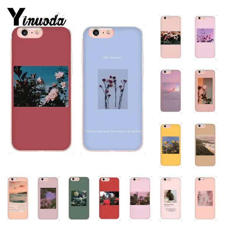 

Yinuoda Great art prints blooming flowers Newly Arrived Phone Case for iPhone X XS MAX 6 6s 7 7plus 8 8Plus 5 5S SE XR 10