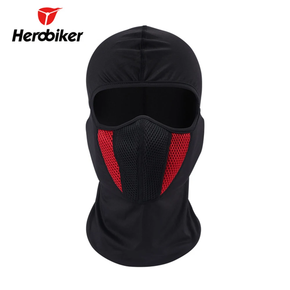 Мотоциклетная маска HEROBIKER для лица Балаклава на все лицо капюшон езды мотоцикле