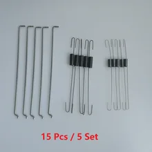 15pcs/5set 6pcs Valvola A Farfalla In Metallo Molla di Ritorno Governatore Asta di Collegamento Set 16555-ZE1-000 16561-ZE1-020 Misura per Honda GX140 GX160 GX200