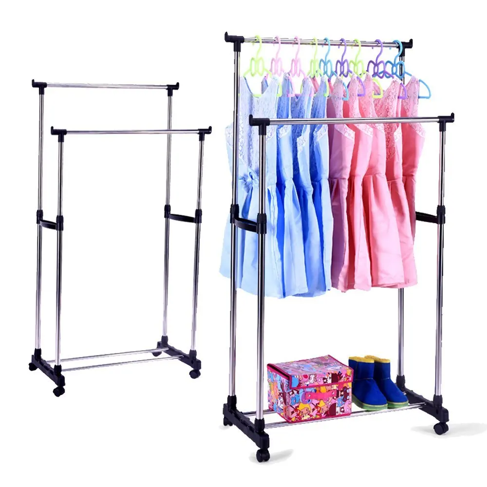 movable clothes rack