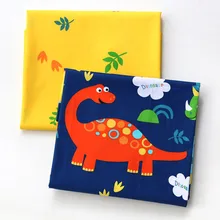 קריקטורה ילדים 100% כותנה אריג בד, טלאי בד, DIY תפירת Quilting שומן רבעים חומר עבור תינוק וילד(China)