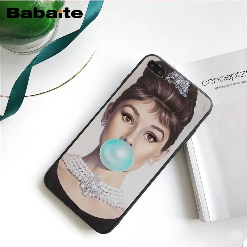 Babaite Известный Элегантный чехол для телефона Одри Хепберн для iphone 11 Pro 11Pro Max 8 7 6 6S Plus X XS MAX 5 5S SE XR - Цвет: A9