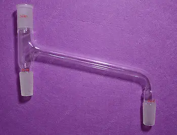 

24/40,Glass 3-Way Adapter,Oblique Down Type,Parallel Joints Distillation Adapter