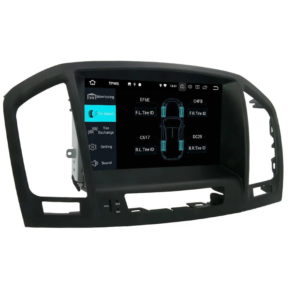 Cheap Octa Core Android 8.0 Car DVD Player For Opel Vauxhall Insignia CD300 CD400 2009 2010 2011 2012 With Radio Bluetooth GPS Navi 1