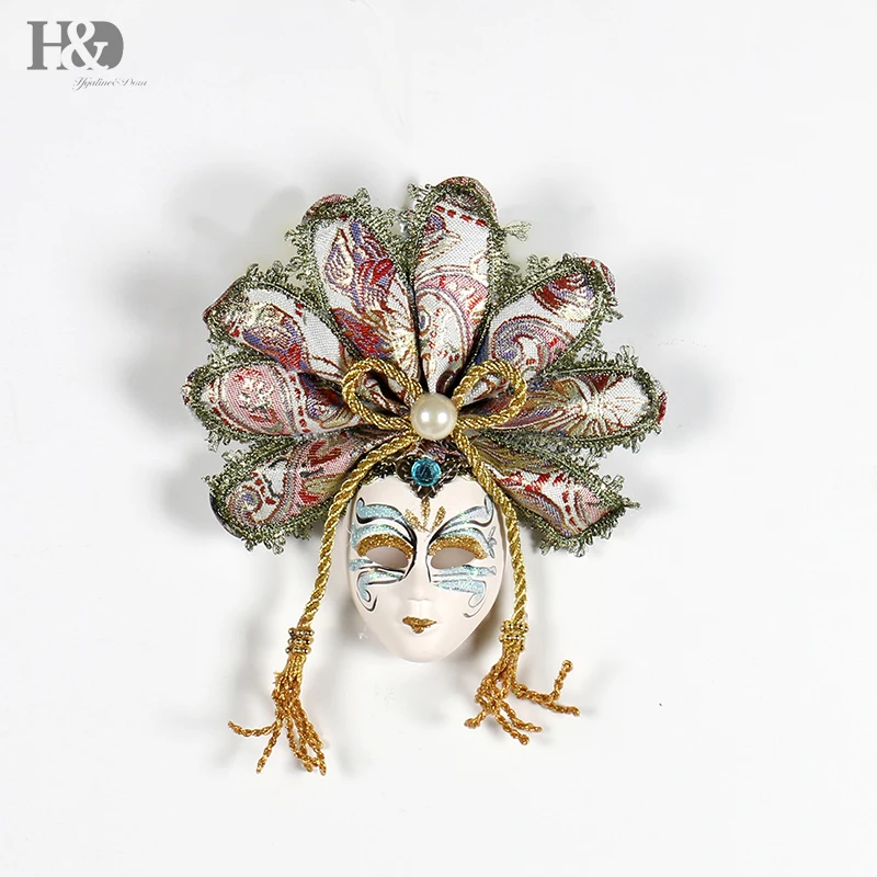 mardi gras ceramic tree