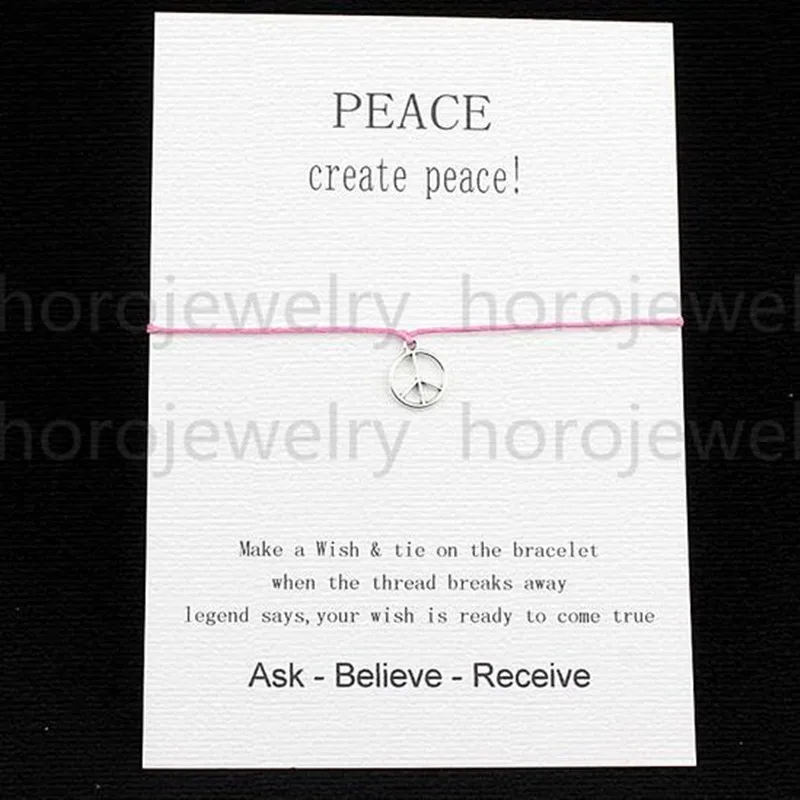 10 шт. серебряные регулируемые браслеты с картой|bracelets for|bracelets for womenwish bracelet |
