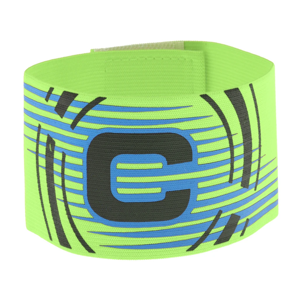 Football Soccer Captain Armband Magic Sticker and Anti-drop Design for Adult and Youth Multiple Sports 