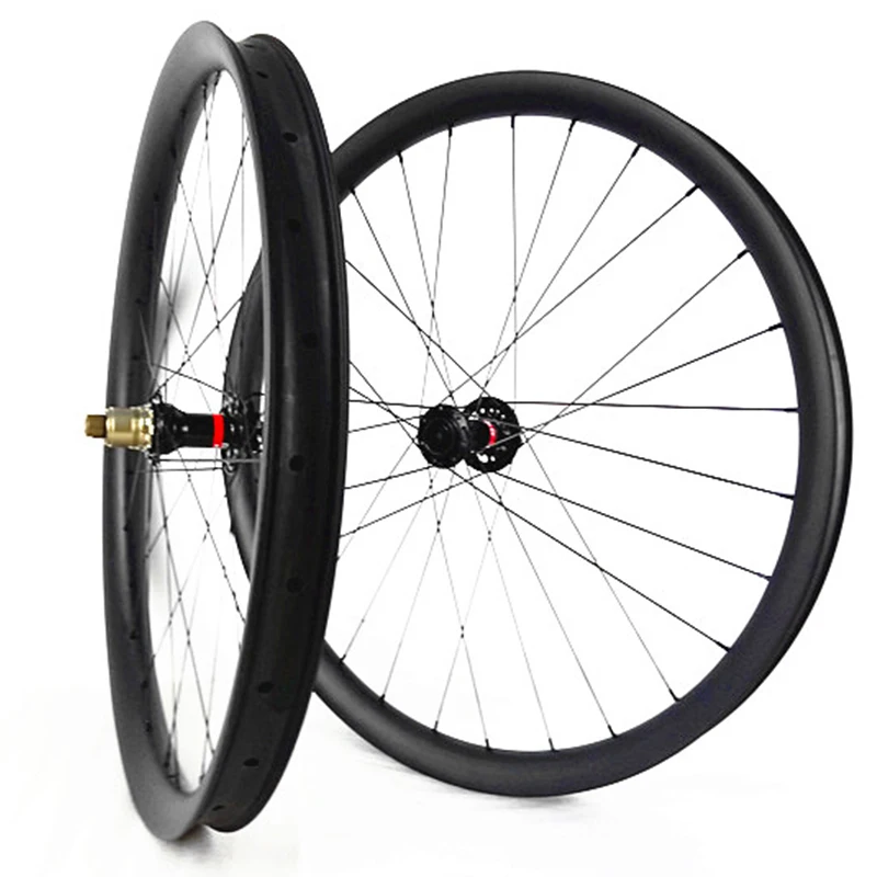 Дисковые Диски 29er Асимметричные 45x25 мм NOVATEC 100x15 142x12 сквозная ось QR карбоновые