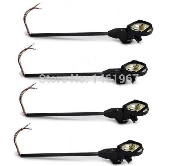 RC airplane WLtoys V333 V666 UFO parts motor set RC helicopter spare parts 4PCS/set