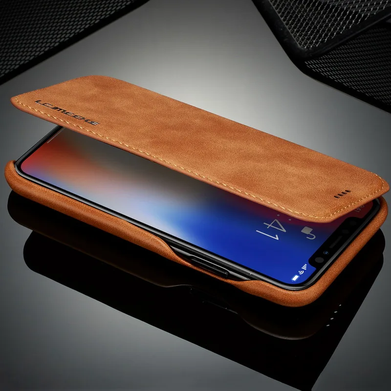 Для iPhone XS Max чехол для iPhone XS XR флип-кошелек Тонкий PU кожаный с подставкой и карманами для карт чехол для iPhone XS XR XS Max X Чехол