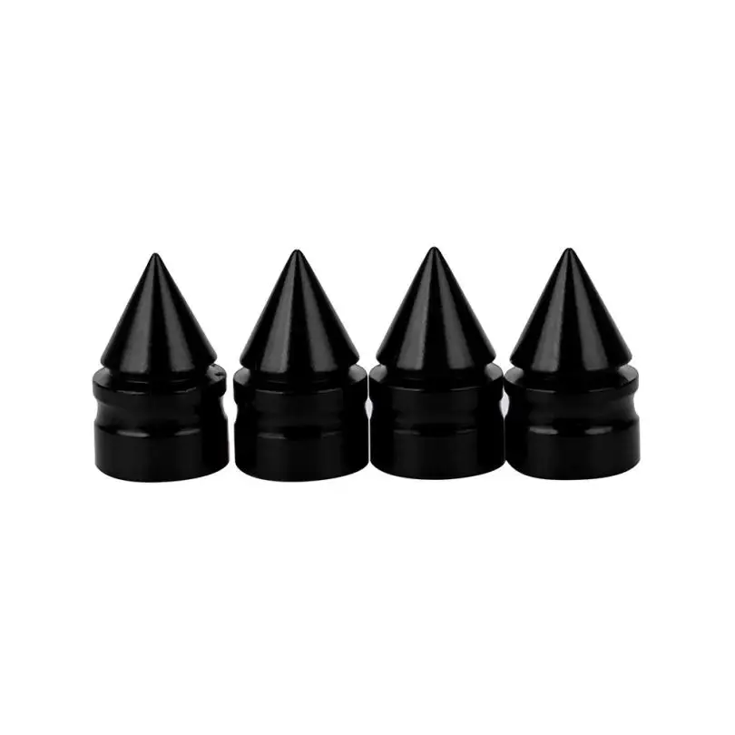 

Cover Tire Accessories 4x Aluminum Bullet Car Truck Air Port Cone Rim Valve Wheel Stem Caps Dropshipping Aug1