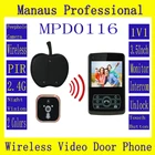 Best Price as low as $154.80 Smart Home 3.5 '' Screen Touch Video Intercom Phone,Remote Unlock 2.4GHz Video Digital Wireless Front Door Peephole Camera D116b