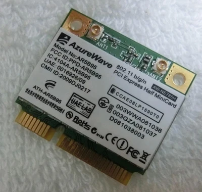 Ssea Оригинальный Новый azurewave aw-ne785h ar5b95 AR9285 Половина Mini pci-e Беспроводной WLAN Wi-Fi карты 802.11 B/G/N 150 Мбит/с