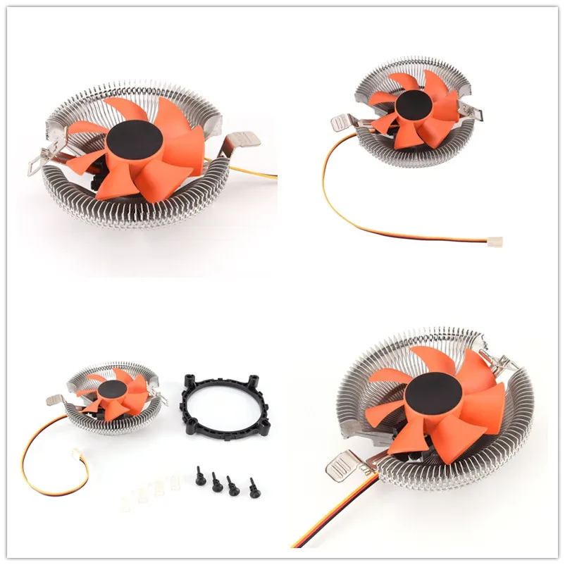 Practical Rotation CPU Cooling Heatsink Cooler Radiator For Intel LGA 775 Fans High Speed | Компьютеры и офис