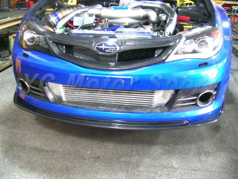 

Car Accessories FRP Fiber Glass Front Lip Fit For 2008-2010 Impreza GRB STI JS Style Front Lip Splitter Car-styling
