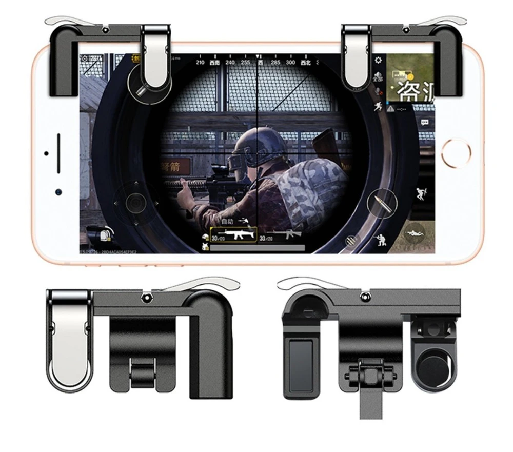 Gaming Trigger Fire Button Smart Phone Mobile Joysticks Games L1 R1 Shooter Controller For Pubg Rules Of Survival Knives Out Mobile Phone Keypads Aliexpress