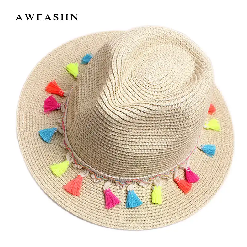 2019 Colored Decorative Sun Hat Leisure Straw Hat High Quality Summer Female Hats Panama Beach Sport Bone Solid Wholesale Gorras Women S Sun Hats Aliexpress Topi dilengkapi biru, topi baseball biru, topi baseball, biru, microsoft azure, biru elektrik png. aliexpress