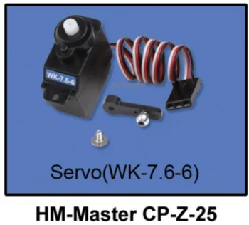 

Walkera Master CP parts HM-Master CP-Z-25 Servo (WK-7.6-6) Walkera Master CP spare parts FreeTrack Shipping