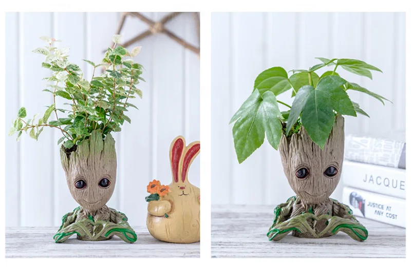 Strongwell Groot горячие игрушки Marvel Guardians Groot галактика Мстители милый ребенок дерево человек фигурка игрушки