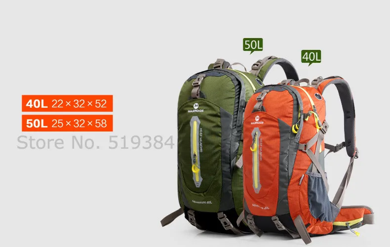 Горячее предложение! Распродажа! Maleroads походный рюкзак 50л для спорта на открытом воздухе для путешествий рюкзак для альпинизма туристическое снаряжение для походов снаряжение для мужчин и женщин