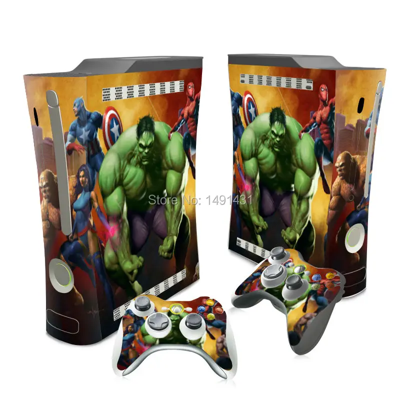 OSTSTICKER High Quality Game Stickers Cover For Microsoft XBOX 360 fat