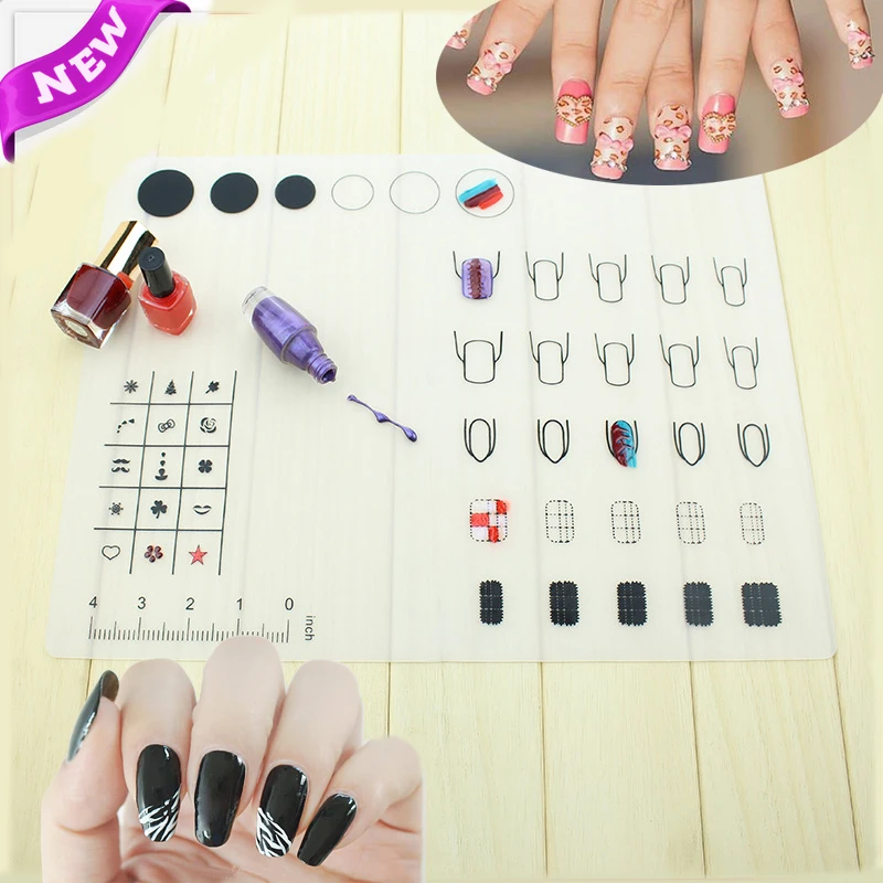 MAGICO - Silicone Nail Art Stamping Mat