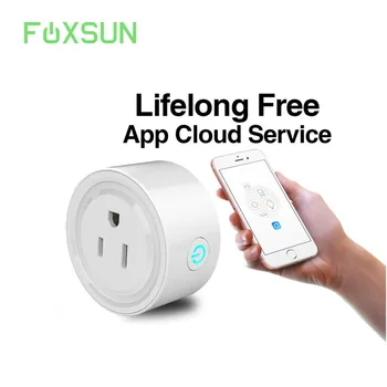 

Mini Smart Plug Outlet with Timer Compatible with Alexa,no Hub Required,ETL and FCC listed Wifi Remote Control Smart Socket