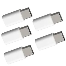 100PCS Micro USB to Type-C Type C Data Charge Cable Adapter Converter Connector for MacBook Nexus 5X 6P Xiaomi mi4C Smart Device