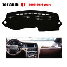 Новое поступление приборной панели автомобиля Избегайте свет Pad для Audi Q7 2005- Инструмент платформа приборной панели защиты коврик автомобиля стикер для автомобиля