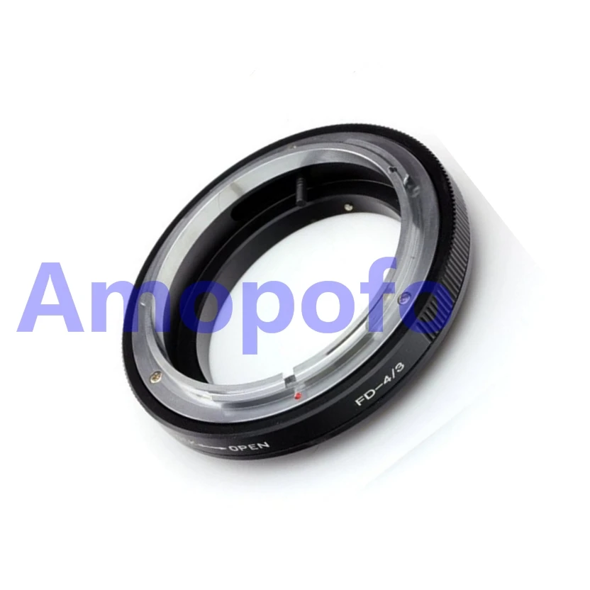 

FD-4/3 Adapter For Canon FD Mount Lens to for Olympus 4/3 43 E-1 5 30 300 520 Camera
